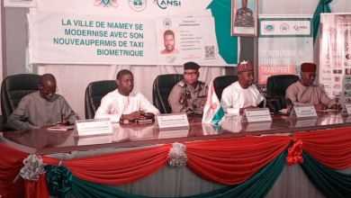 Lancement du permis de taxi biométrique à Niamey