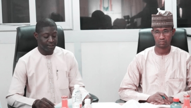 Visite du Ministre, Directeur de Cabinet du Président du CNSP, Dr Soumana Boubacar.