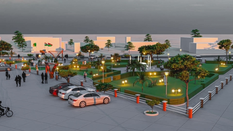 Lancement des travaux d'aménagement de la place publique "Liptako Gourma"