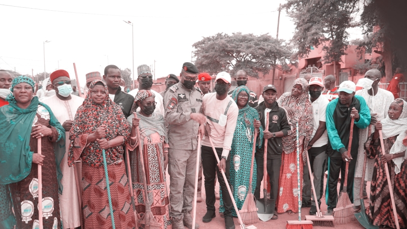 Journée généralisée de salubrité de la ville de Niamey