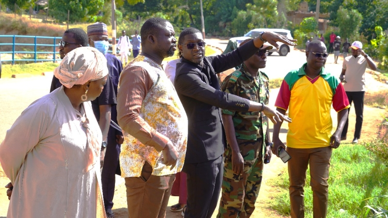 Visite de terrain - l’AMV-Niger et l’AMGT du Burkina Faso sur les chantiers de modernisation à Niamey
