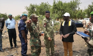 Visite de terrain sur plusieurs sites de la ville de Niamey