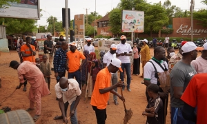 Journée généralisée de salubrité de la ville de Niamey