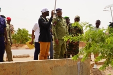 Visite de terrain sur plusieurs sites de la ville de Niamey