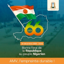 18 décembre 2024 - 66e anniversaire de la proclamation de la République du Niger