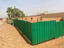 travaux d’aménagement de l'espace du Pavillon Présidentiel de l’Aéroport Diori Hamani de Niamey