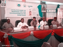 Lancement du permis de taxi biométrique à Niamey